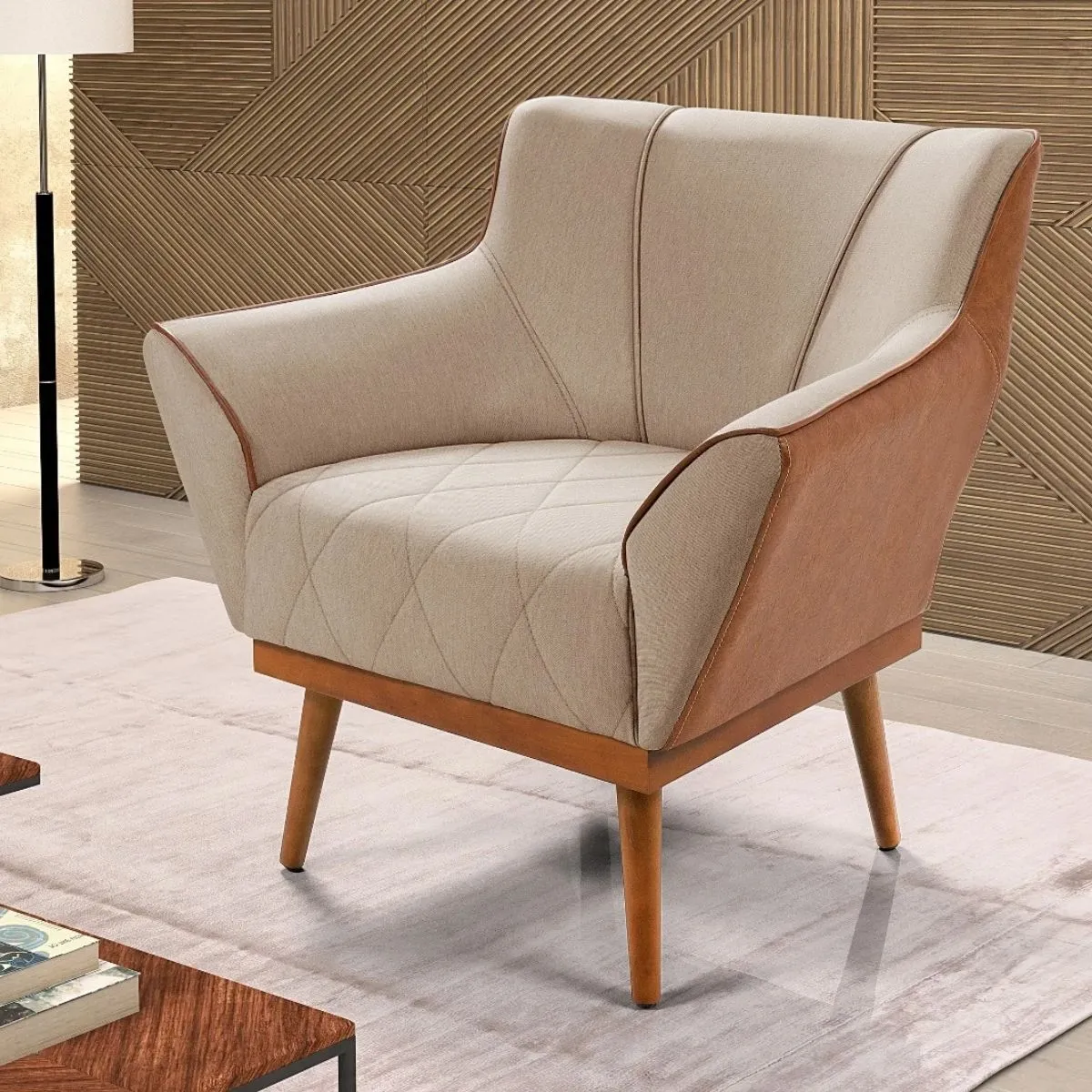 Poltrona Decorativa Yasmin Plus A 201/856