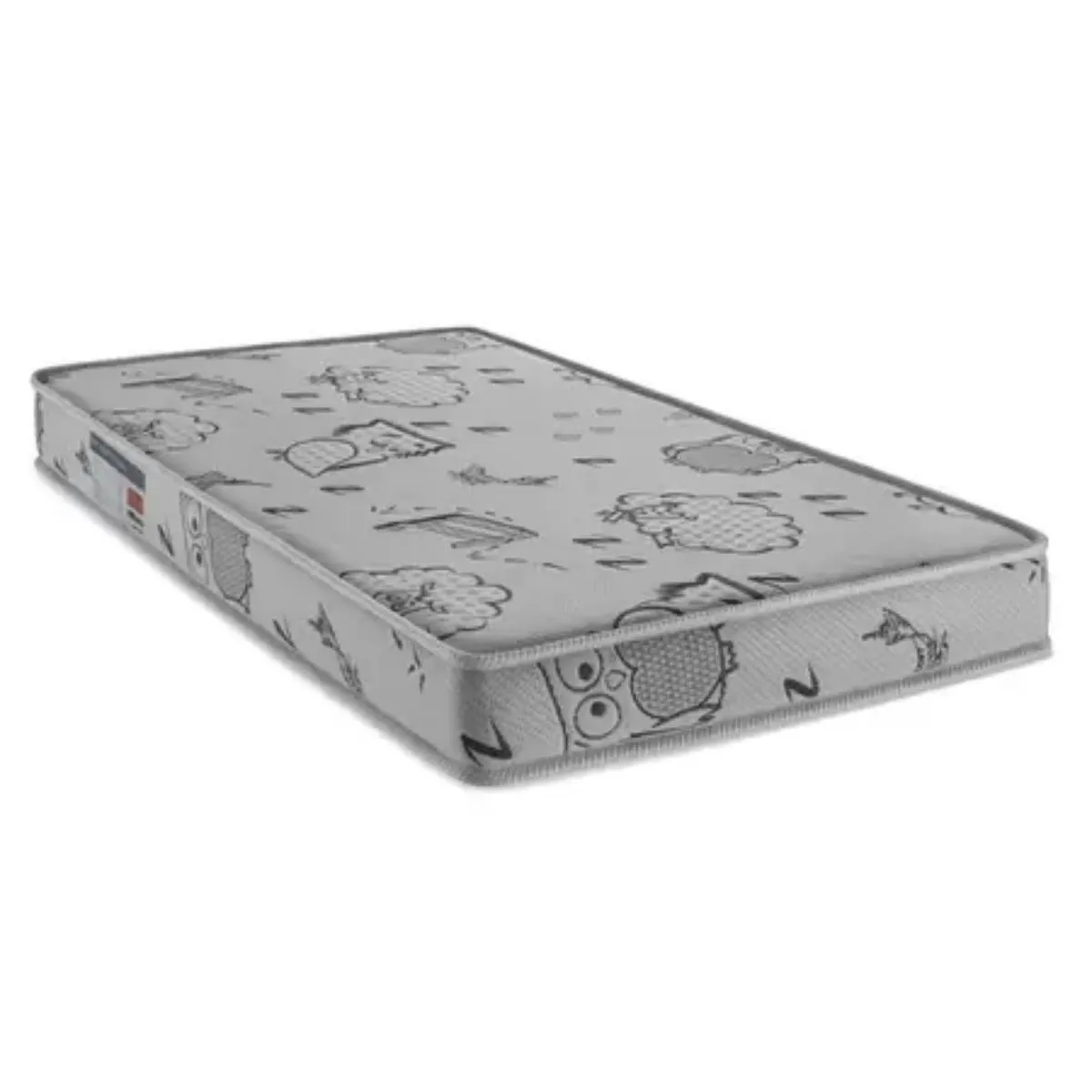 Colchão Para Berço Americano Baby Malha Petit Blanc 01200X1300X0700 - Ortobom