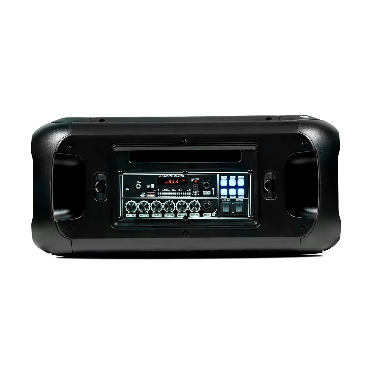 Caixa de Som Amplificada GT Way Bluetooth TWS 400W RMS Preta