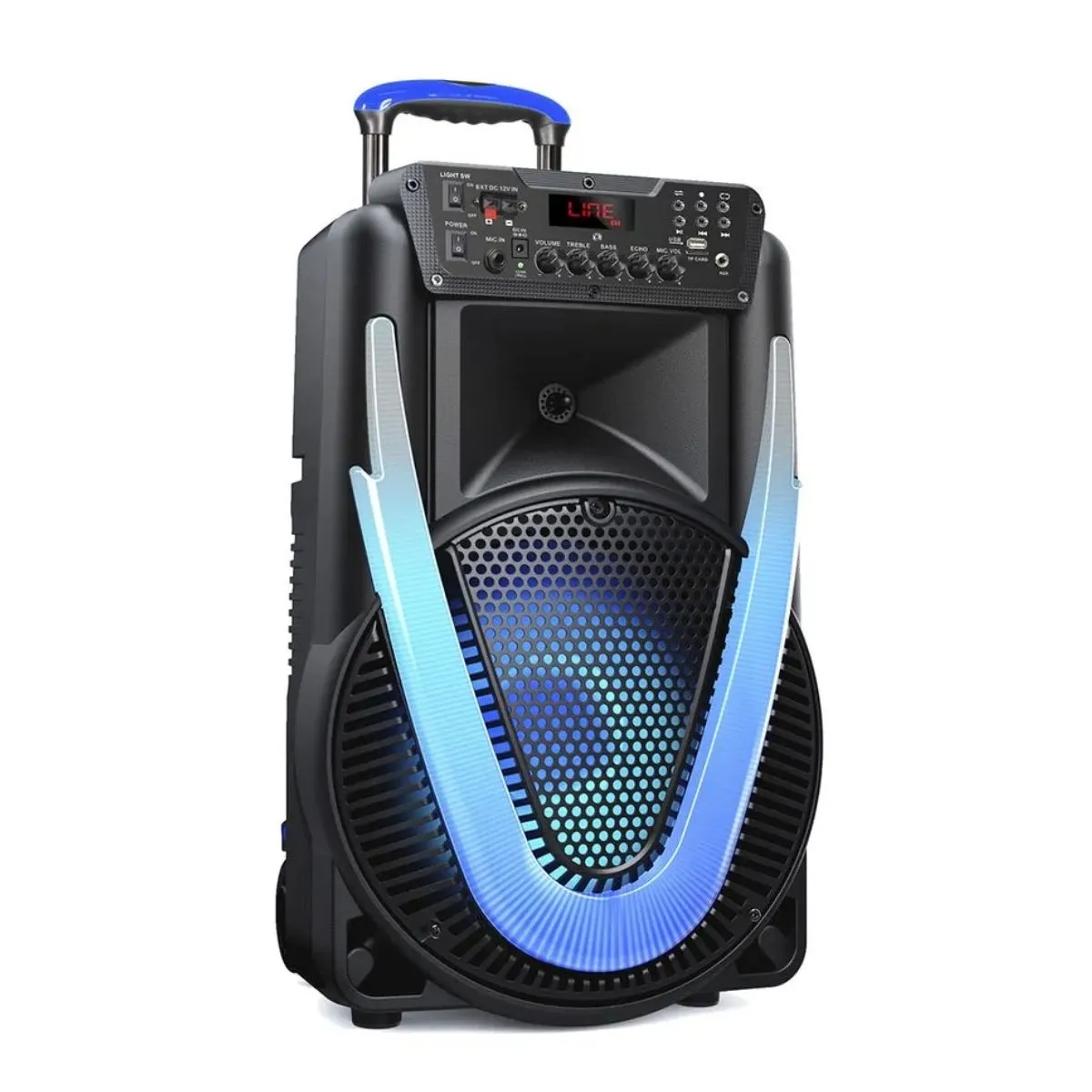 Caixa de Som Acústica Multilaser Sunny II 15 Pol 800W BT/Aux SP396