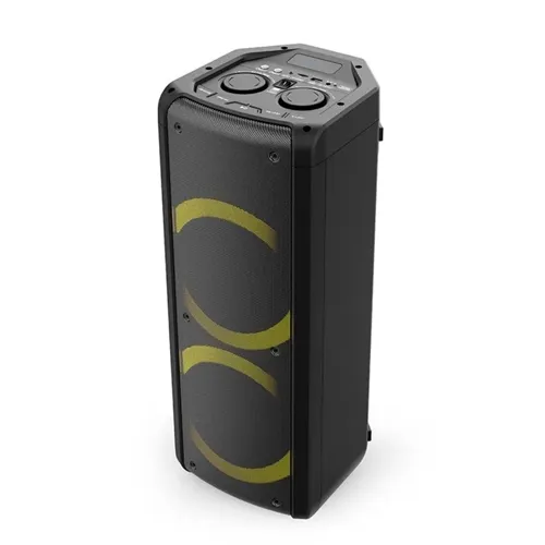 Caixa de Som Pulse Box 6,5 600W Efeitos de Led Bluetooth Aux USB SD - SP504