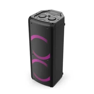 Caixa de Som Pulse Box 6,5 600W Efeitos de Led Bluetooth Aux USB SD - SP504