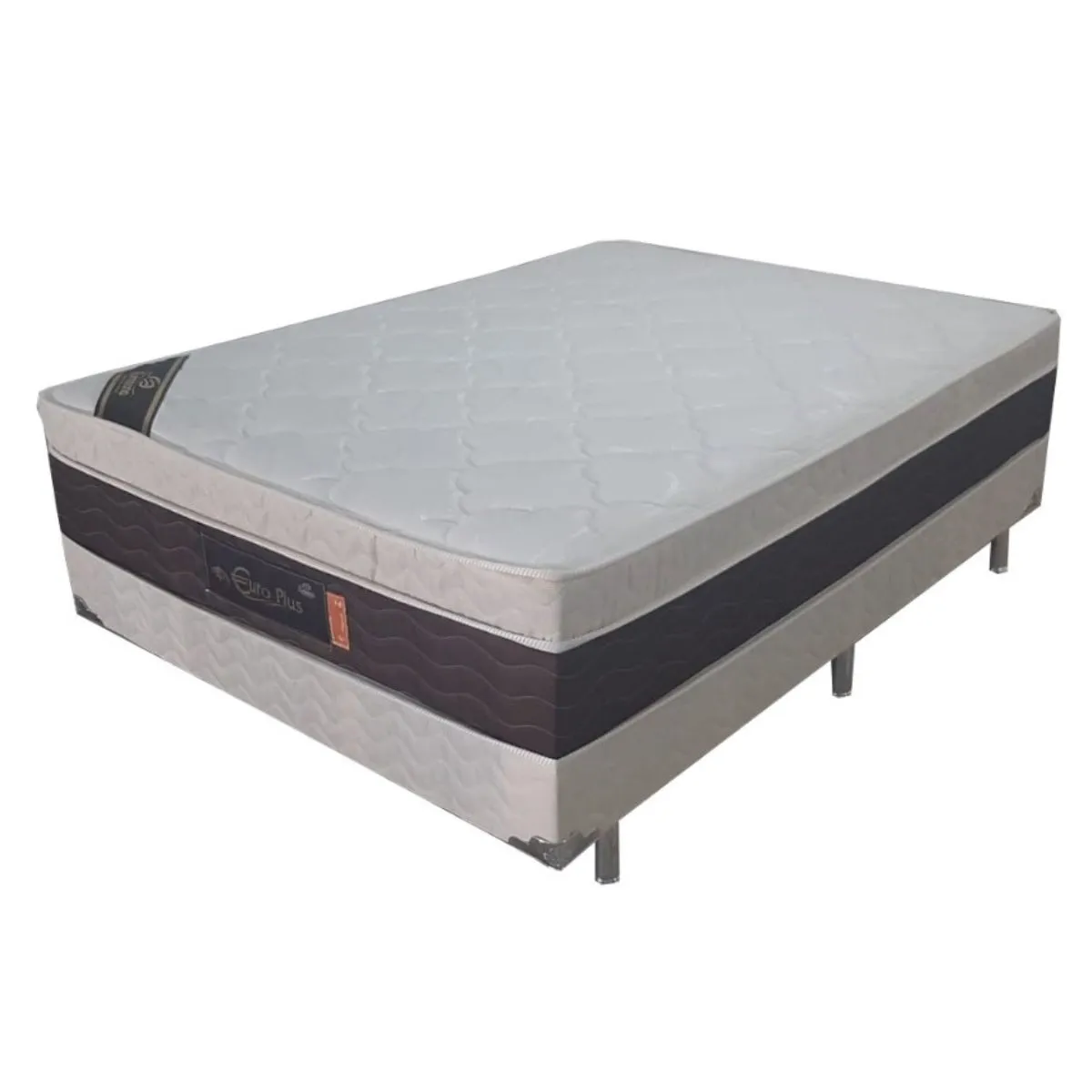 Unibox Casal Europlus Com Eurotop 53 cm (66) 138X188