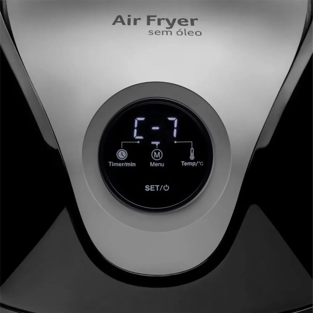 Fritadeira Elétrica Air Fryer Multi 4L 1500W Digital 220V Com Seletor Giratório - CE169