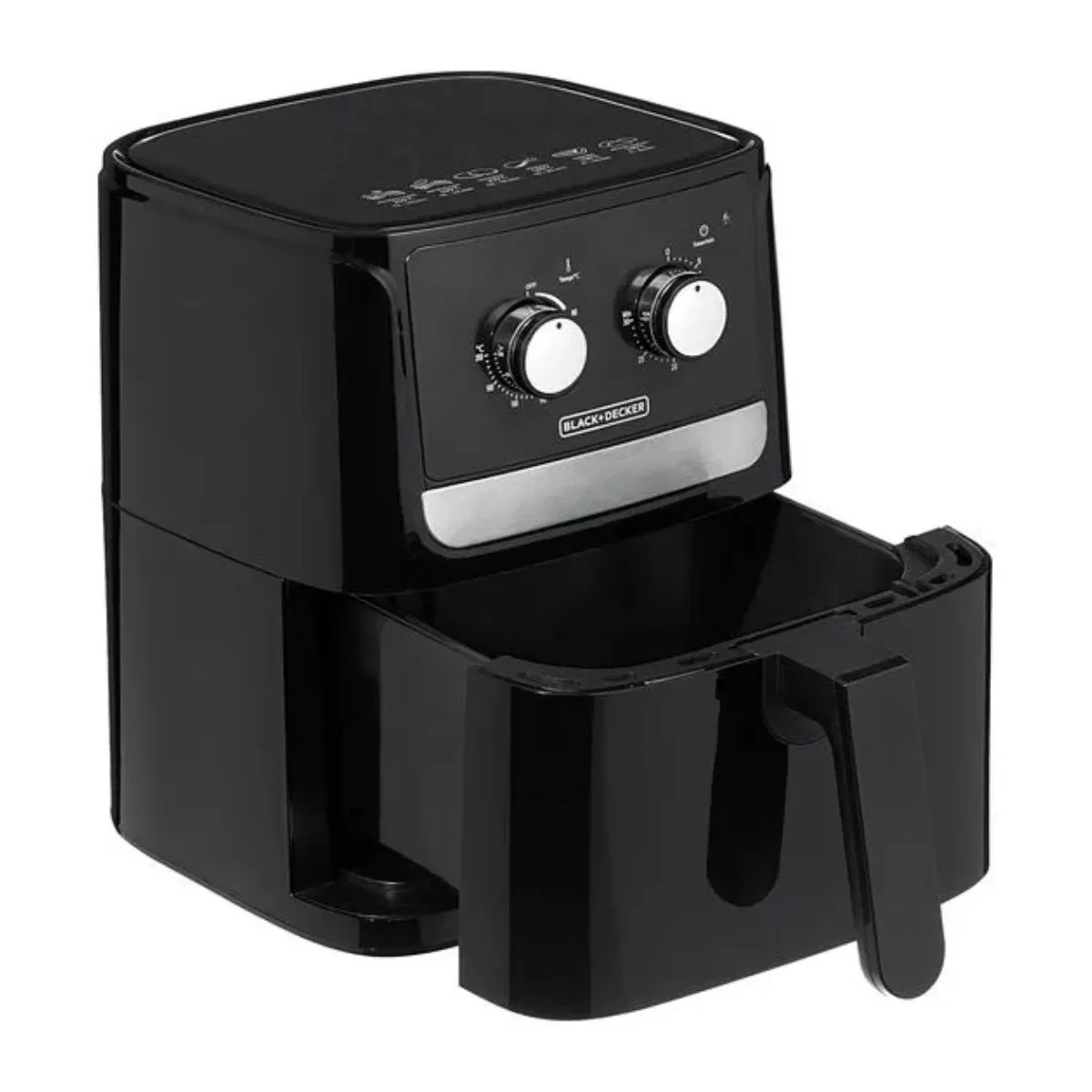 Fritadeira Elétrica Air Fryer Black & Decker AFM4 4L Preta 1400W 220V