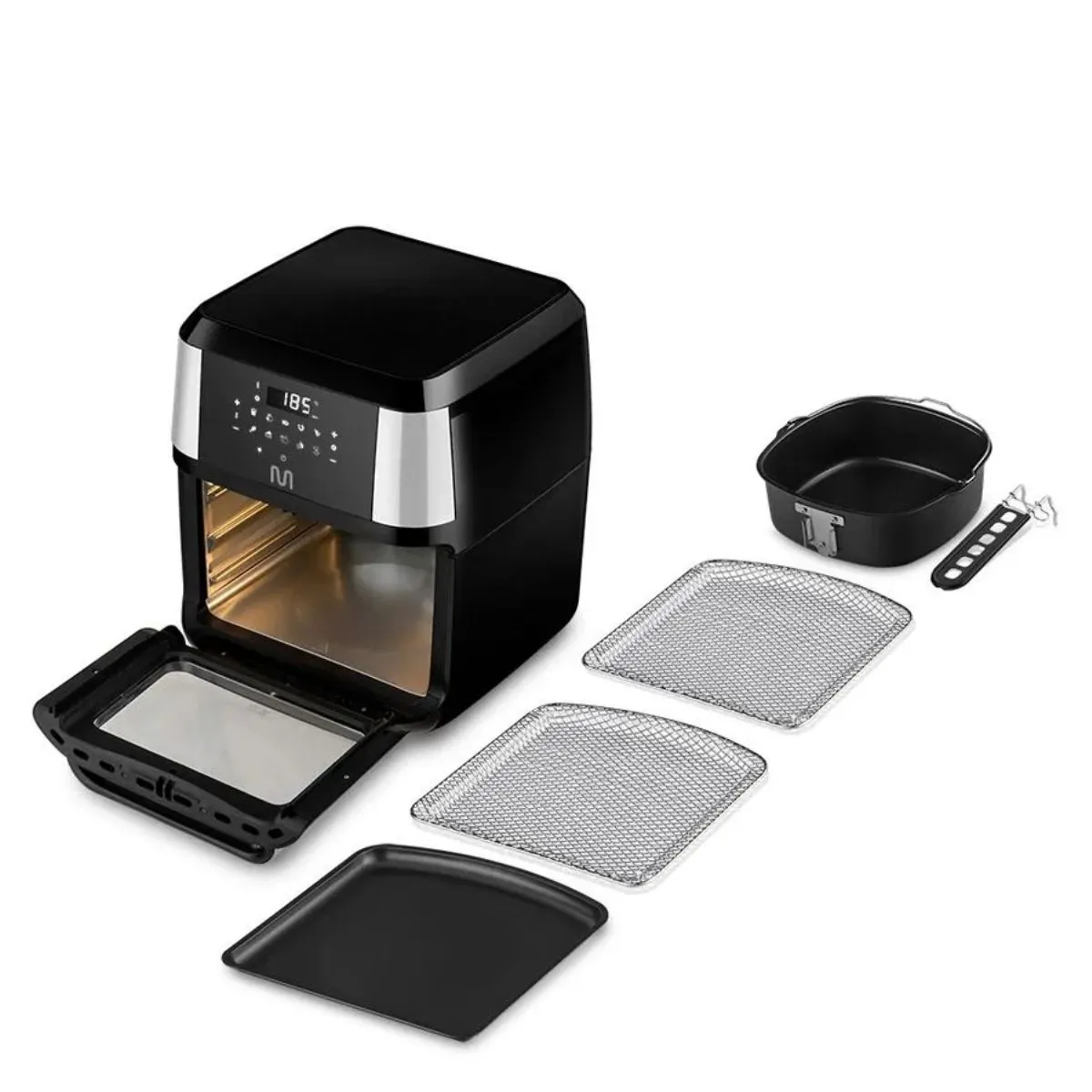 Fritadeira Elétrica Air Fryer 12L Painel Digital 1800W 220V Multi - GO226