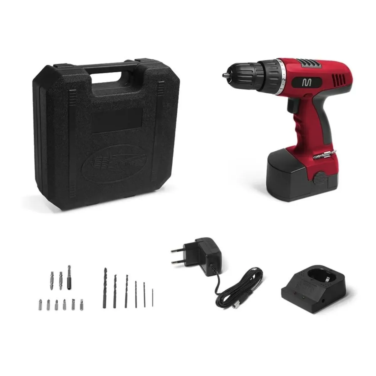 Parafusadeira e Furadeira 12V Com Maleta Multilaser HO045