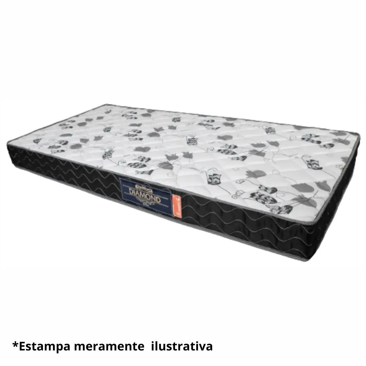 Colchão Solteiro Astro DN26 KG/M3 20 cm 088X188 Simples - Zeflex