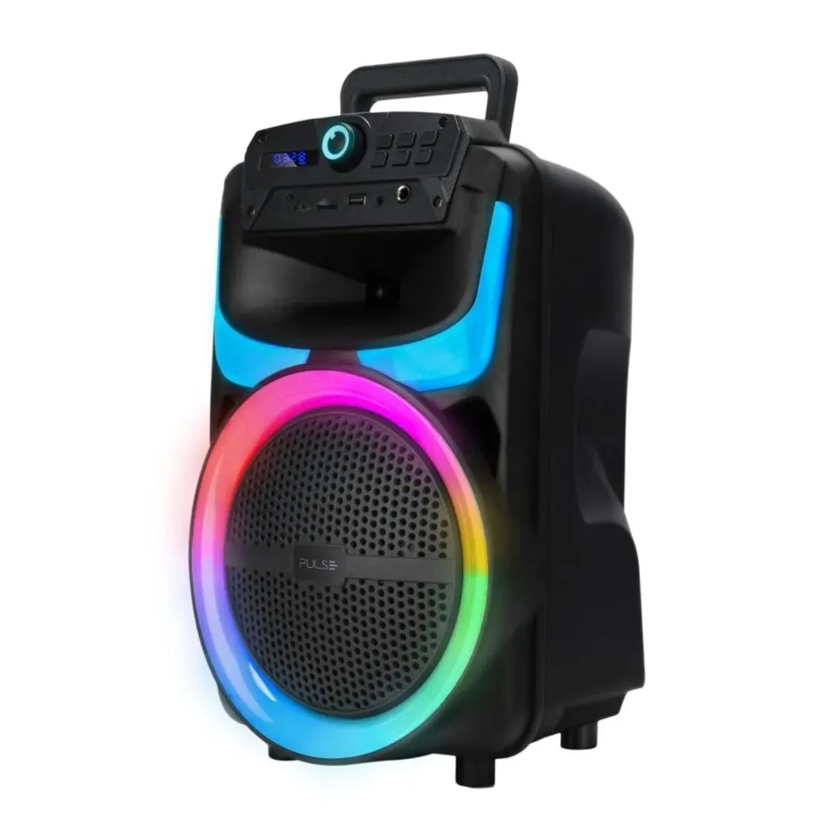 Caixa de Som Pulse Burst 250W RMS 8 Polegadas Bluetooth Auxiliar USB FM SP402E Multi