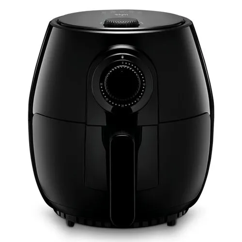 Fritadeira Elétrica Air Fryer Quick Elgin 4 Litros Preta Com Cesta Removível 220V