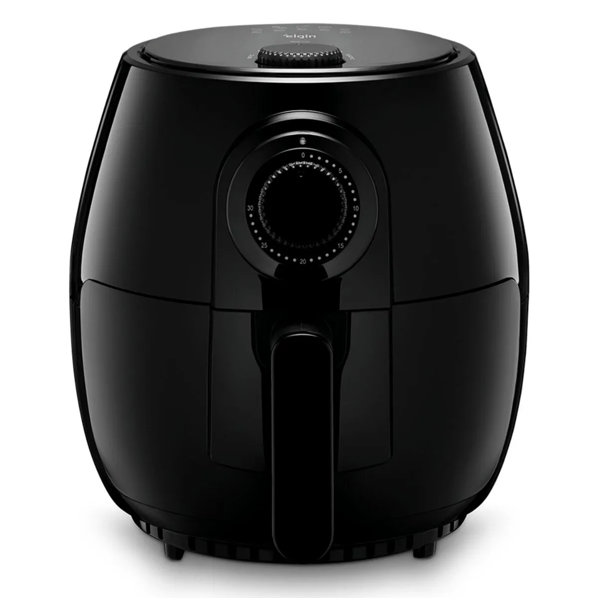 Fritadeira Elétrica Air Fryer Quick Elgin 4 Litros Preta Com Cesta Removível 220V