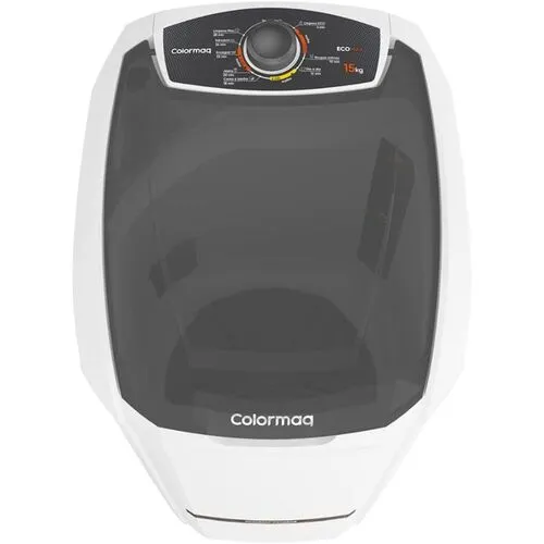 Máquina de Lavar Roupas 15Kg Colormaq Semiautomática LCS 15.0 Branca 220V