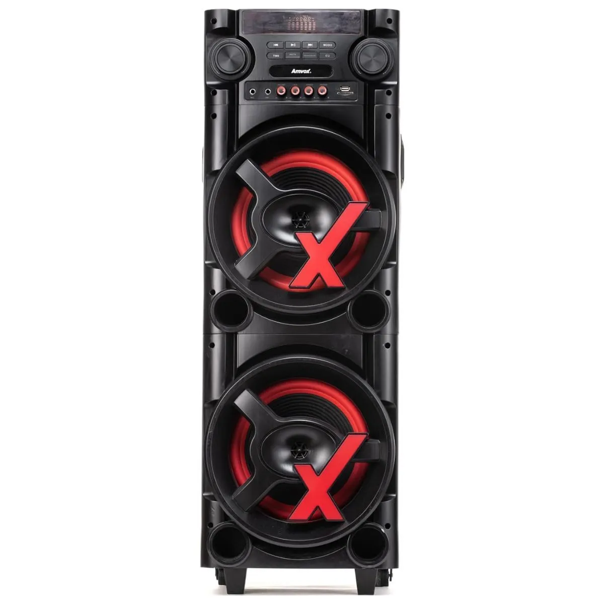 Caixa de Som Amvox ACA1000 New X SFM 1000W RMS Bluetooth Bivolt