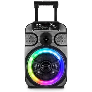 Caixa De Som Frahm Multiuso 360W Preto CMF360 Com Led e Bluetooth