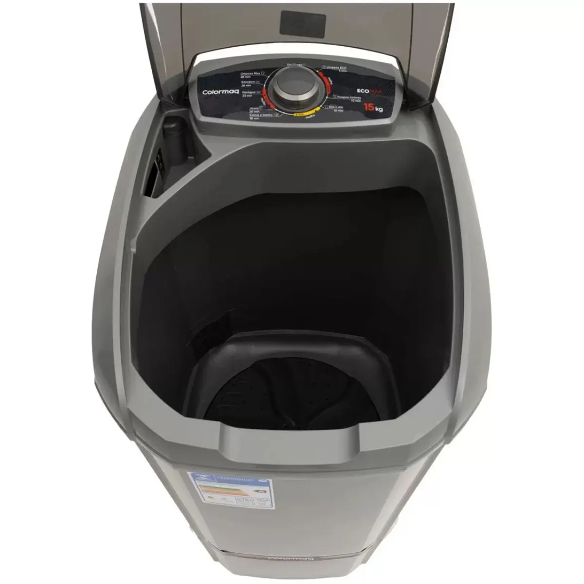 Máquina de Lavar Roupas 15Kg Colormaq Semiautomática LCS 15.0 Prata 220V