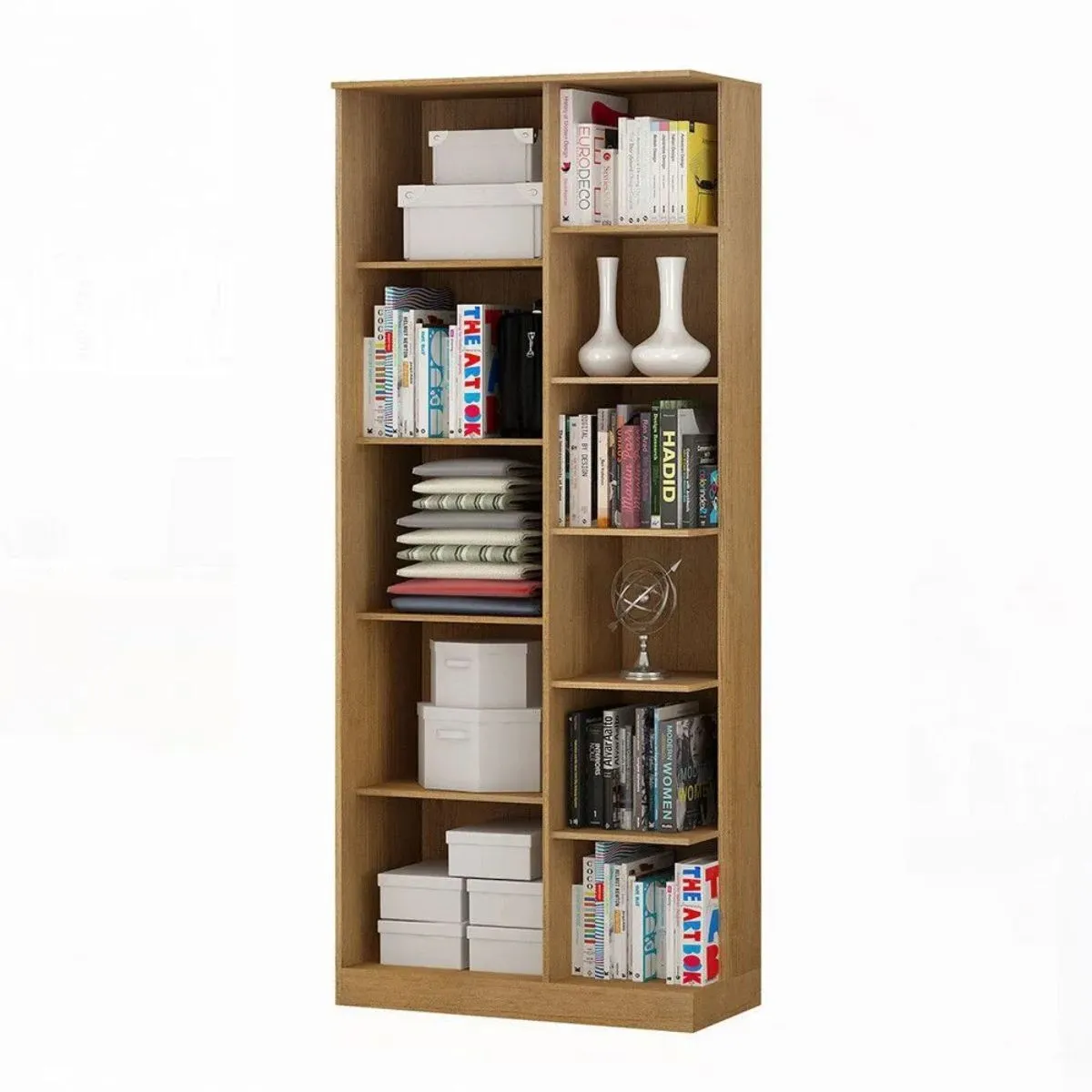 Armário Multiuso João Pessoa 1 Porta Com Espelho Cinamomo - Valdemoveis