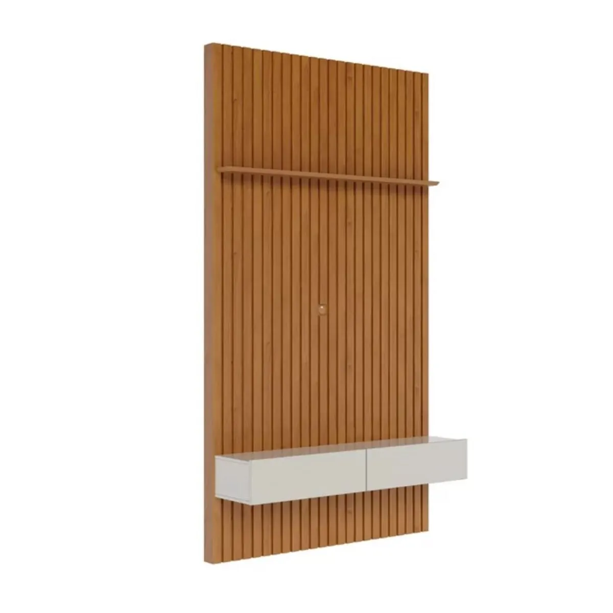 Home Ripado Prime 1.40 Com 2 Gavetas Nature/Off White