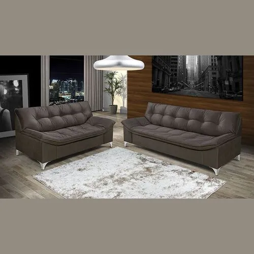 Conjunto de Sofás 3 e 2 lugares Veneza Tecido B TB/379