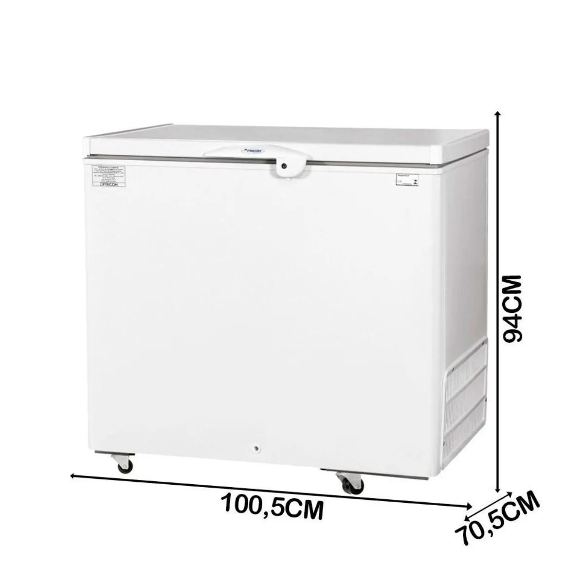 Freezer Horizontal Conservador 1 Porta 311 Litros Dupla Ação HCED311 220v - Fricon