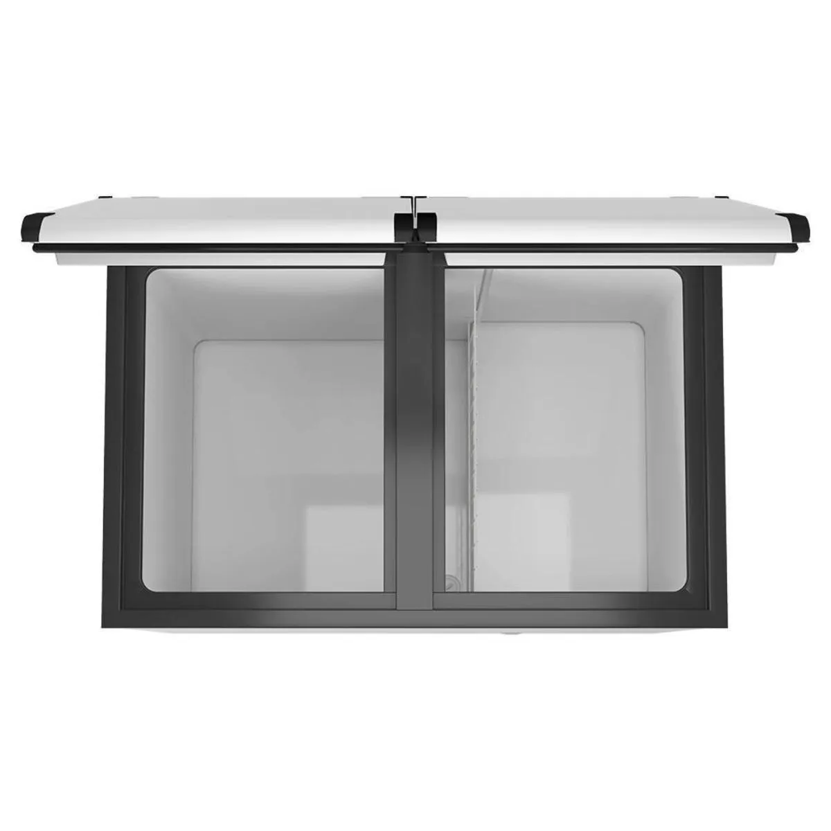 Conservador Horizontal 2 Portas 325 Litros ECH350 220V Branco Caixa Interna Galvanizada Esmaltec