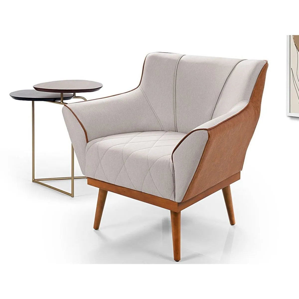 Poltrona Decorativa Yasmin Plus A 210/856