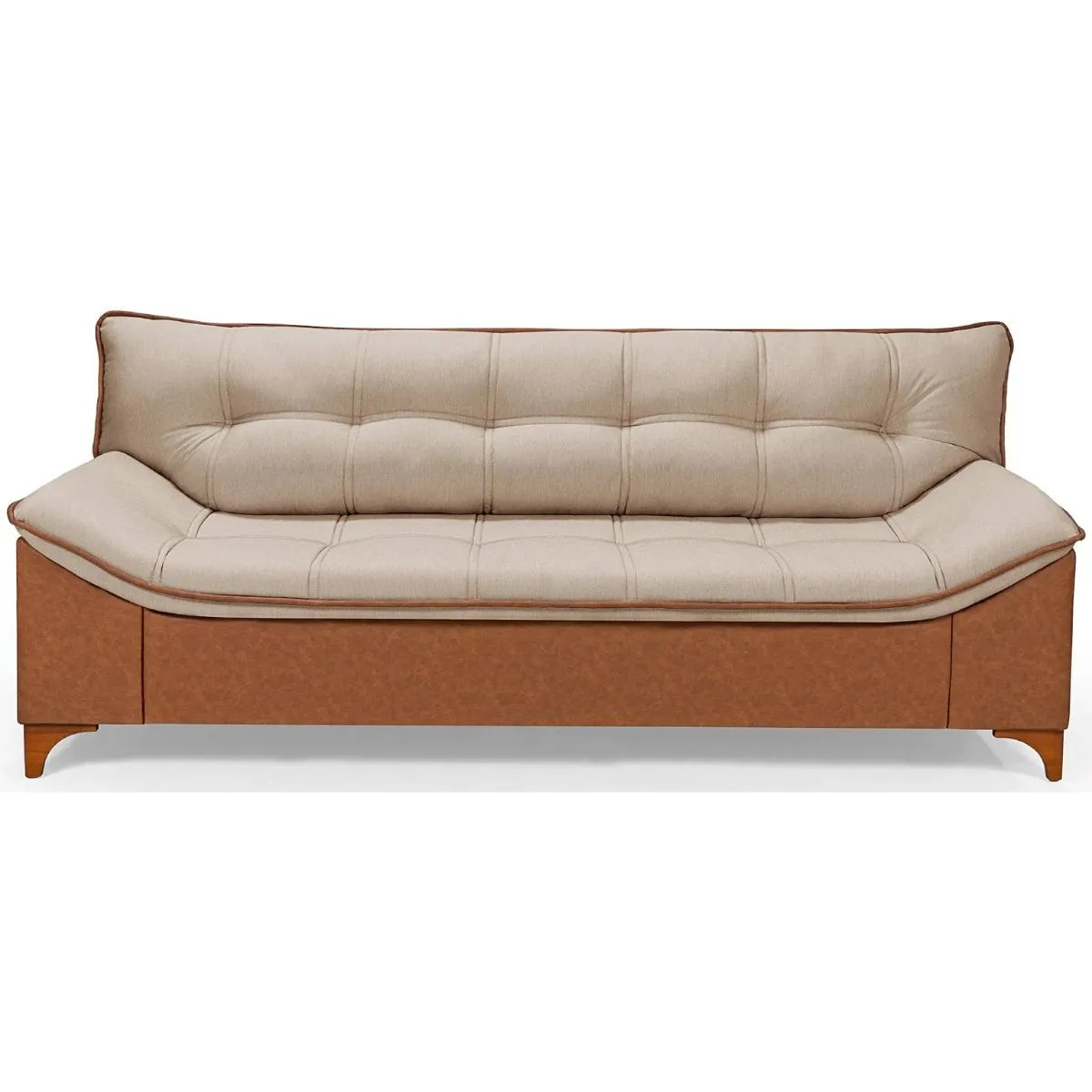 Sofá Veneza Madero 3 Lugares A 201/856