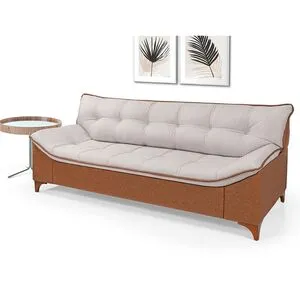 Sofá Veneza Madero 3 Lugares A 210/856