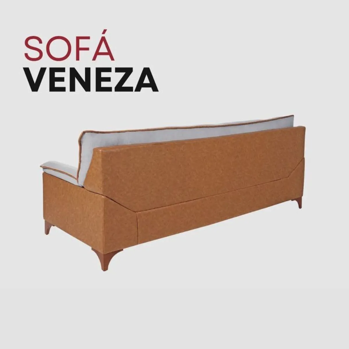 Sofá Veneza Madero 3 Lugares A 185/856