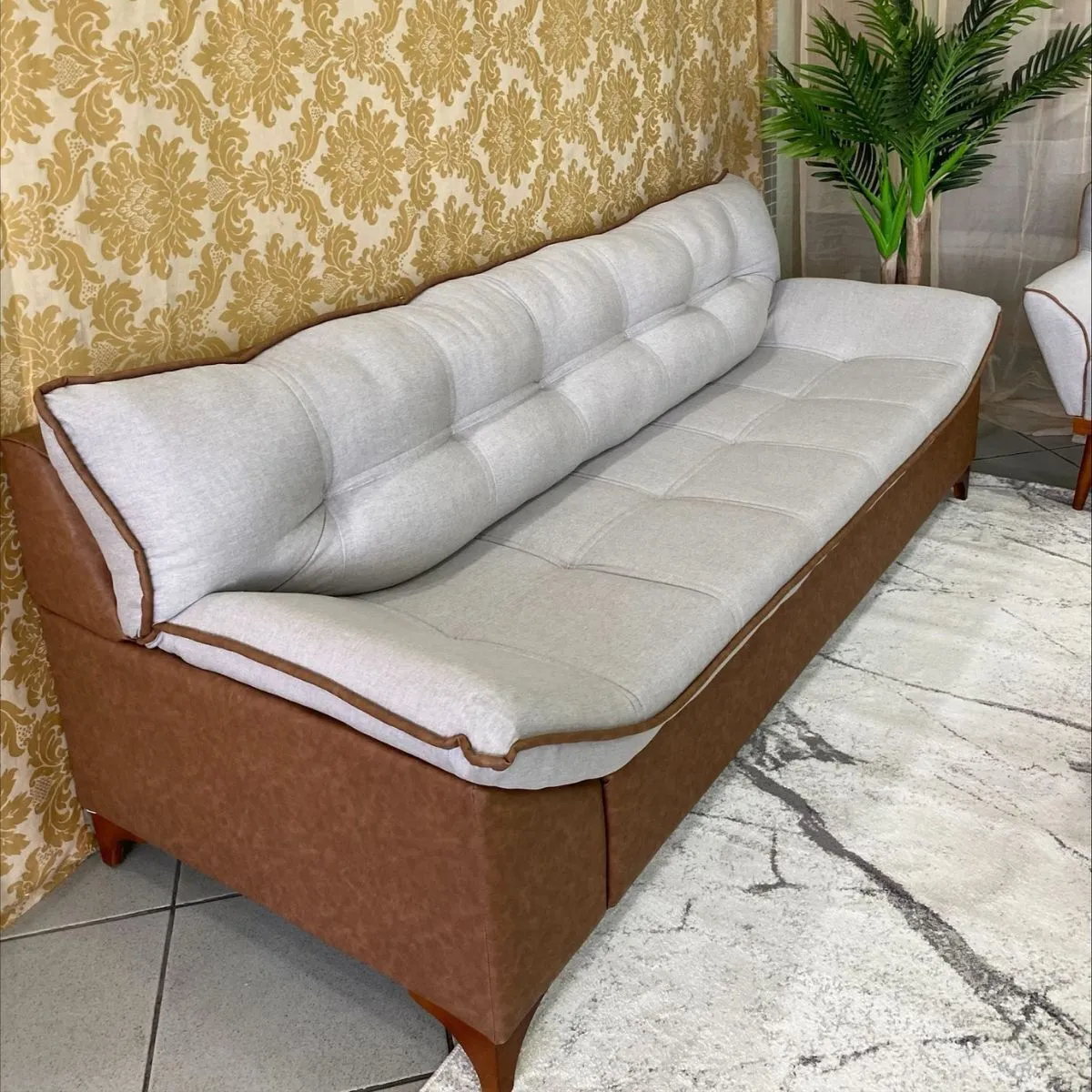 Sofá Veneza Madero 3 Lugares A 185/856