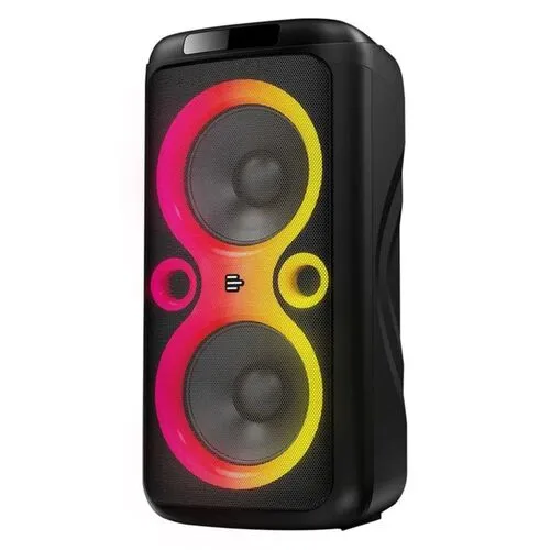 Caixa De Som Pulse Pulsebox 2 Double 8 SP510 Bluetooth FM Led 1100W Rms Multi