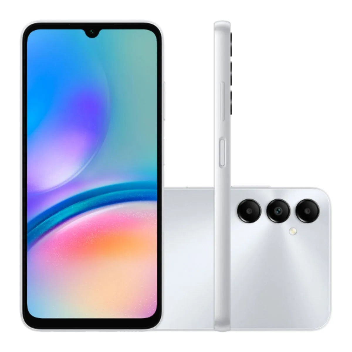 Smartphone Samsung Galaxy A05s 4G 128GB 6GB Ram Prata Octa-Core Câmera 50mp+2mp+2mp e Selfie 13mp Te