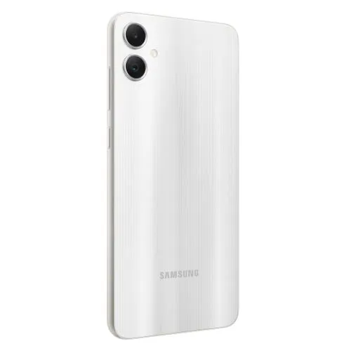 Smartphone Samsung Galaxy A05 128GB 4GB Prata Câmera Dupla 50mp+2mp e Selfie 8mp Tela 6.7
