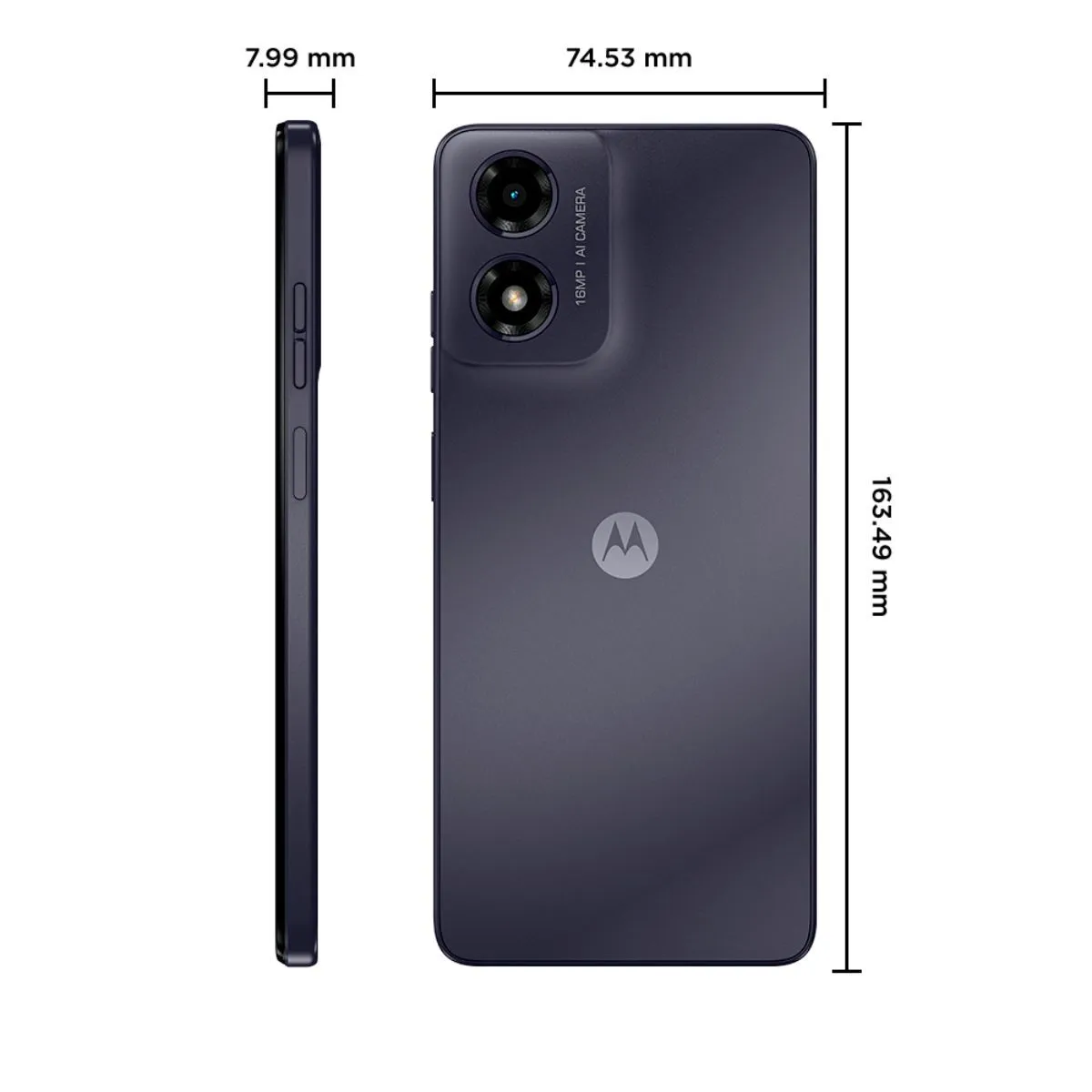 Smartphone Motorola Moto G04 128GB 4G Grafite Câmera Traseira 16mp e Selfie 5mp Tela 6.6