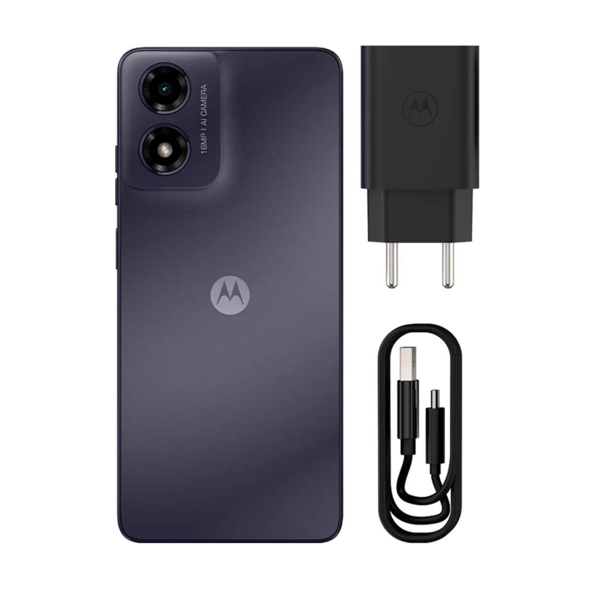 Smartphone Motorola Moto G04 128GB 4G Grafite Câmera Traseira 16mp e Selfie 5mp Tela 6.6