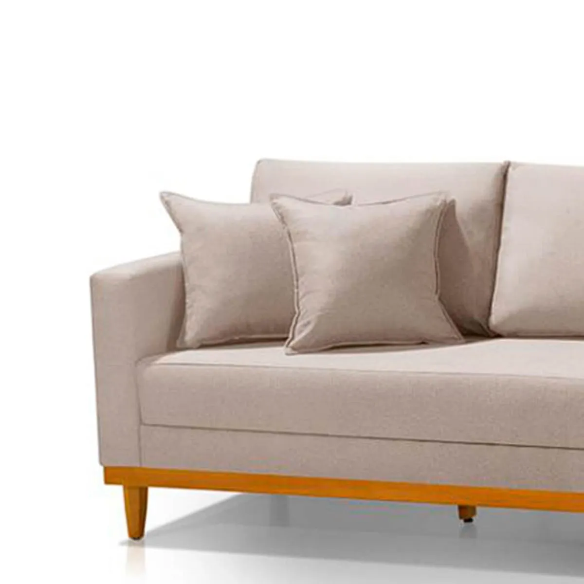 Sofá 2 Lugares Belém Com Chaise 2,20m Bege