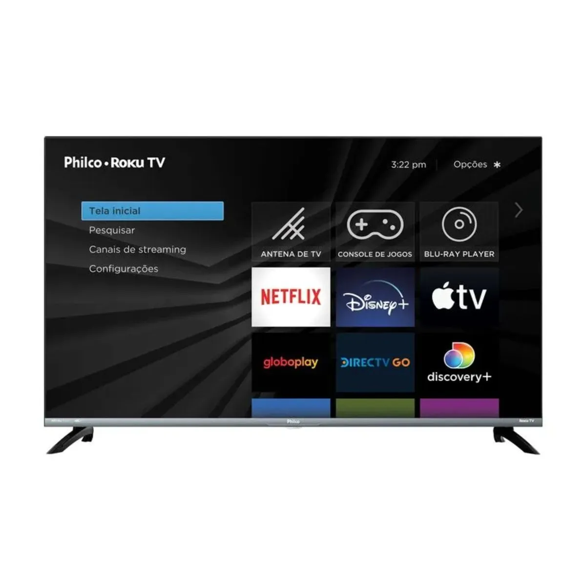Smart TV Philco Roku Led Ultra Hd 43 4k Hdr10 PTV43G70R2CSGBL Dolby Led
