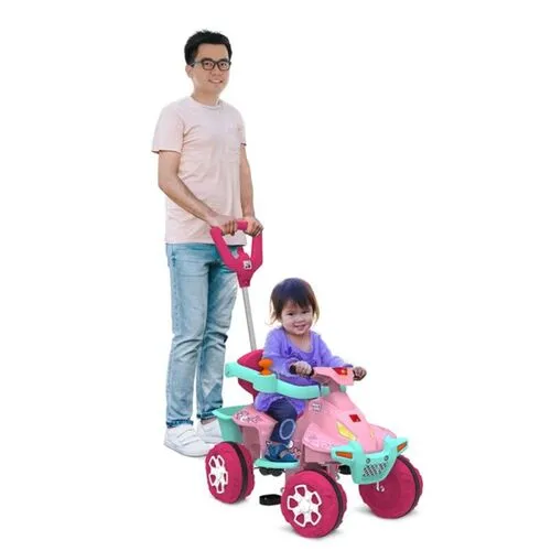 Quadriciclo Smart Quad Passeio e Pedal Rosa