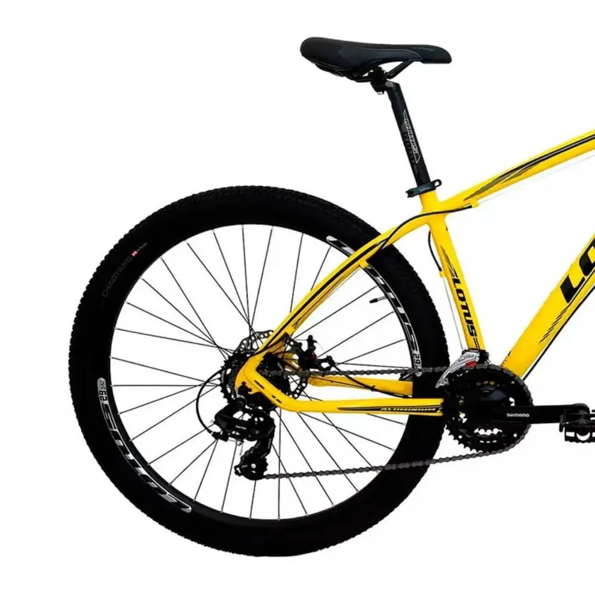 Bicicleta Aro 29 Cairu Lotus Mec. 21V Amarelo/Preto Quadro 17.5