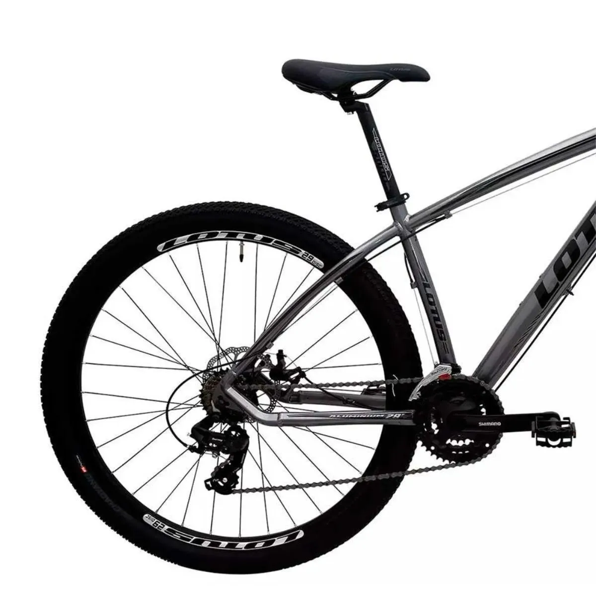 Bicicleta Aro 29 Cairu Lotus Mec. 21V Cinza/Preto Quadro 17.5
