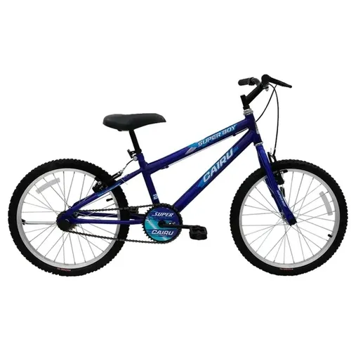 Bicicleta Aro 20 MTB Masculina Rebaixada Super Boy Azul