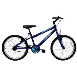 Bicicleta Aro 20 MTB Masculina Rebaixada Super Boy Azul
