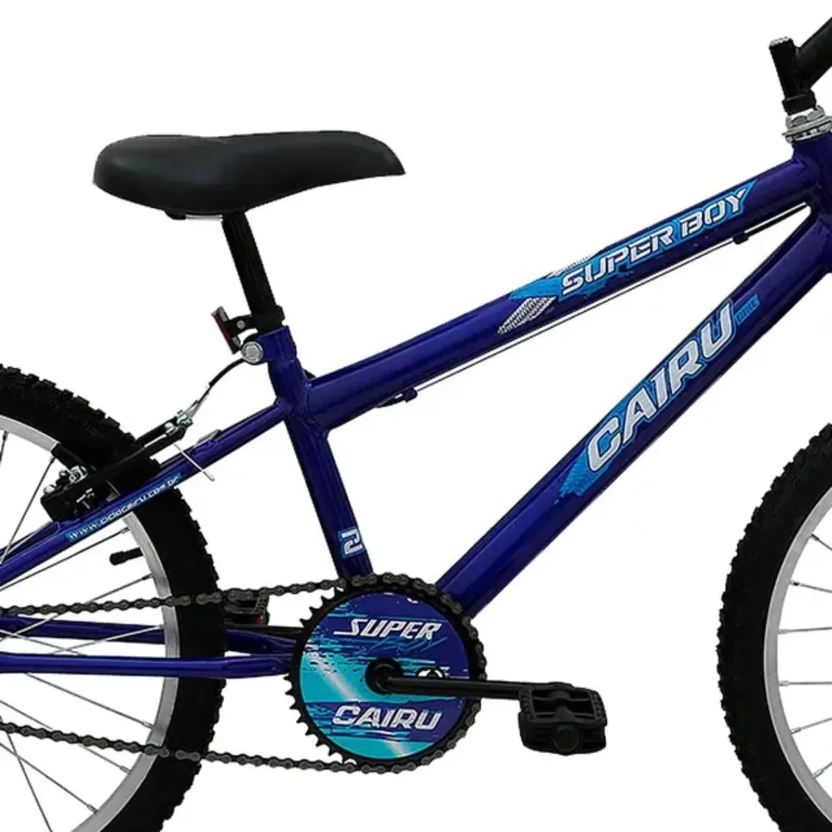 Bicicleta Aro 20 MTB Masculina Rebaixada Super Boy Azul