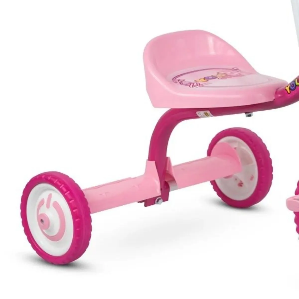Triciclo Infantil De Alumínio You 3 Girl Nathor Rosa
