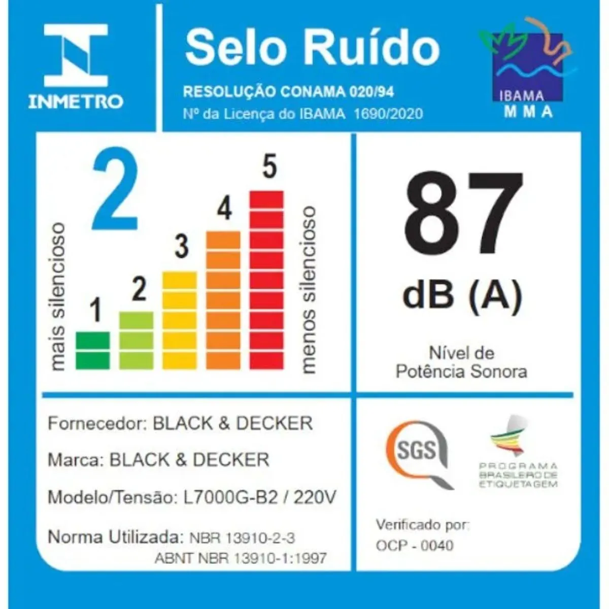 Liquidificador 2 Litros Jarra De Vidro 700W Gourmand Gris L7000G 220V Black & Decker