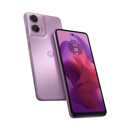 Smartphone Motorola Moto G24 4G 128GB Rosa Octa-Core Câmera Dupla 50mp+2mp e Selfie 8mp Tela 6.6