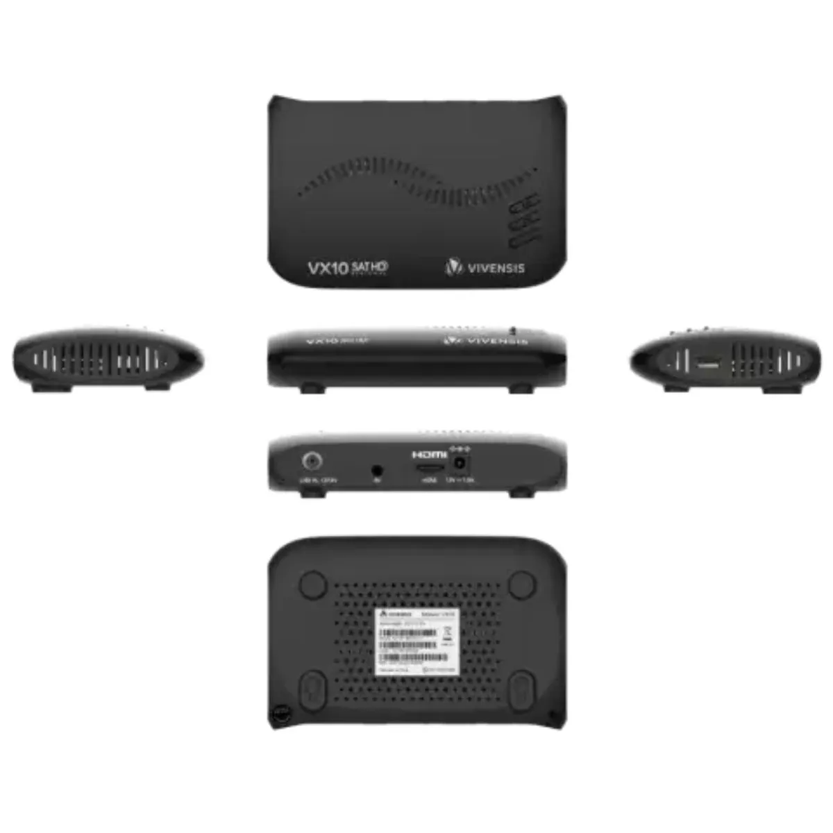 Receptor Vx10 Sat Hd Digital Regional Banda Ku Vivensis