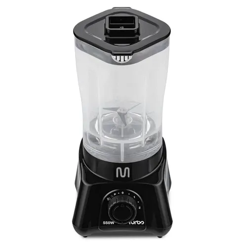 Liquidificador Turbo 2,1L 2 Velocidades 550W 220V Preto Multi Home - LQ552