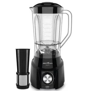 Liquidificador Britânia Turbo BLQ970P Preto 2,6 Litros 4 Velocidades Com Filtro 900W