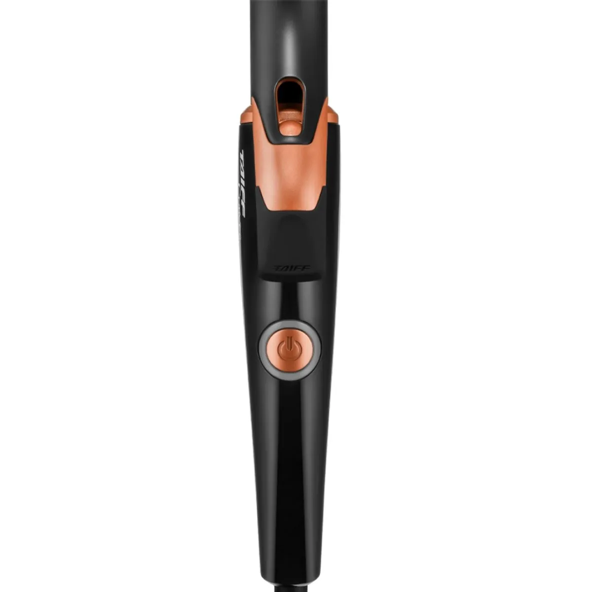 Modelador de Cachos Taiff Curves 2,5 cm Com Cabo Giratório Preto 210 Graus Bivolt