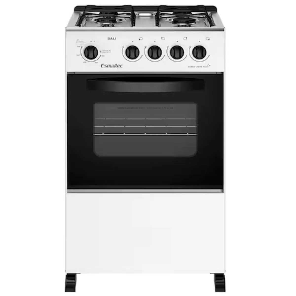 Fogão 4 Bocas Bali 4111 Sem Tampa Branco Esmaltec